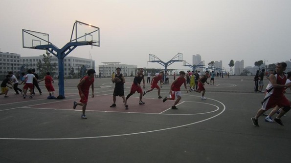 政法系与安源区检察院举行篮球友谊赛 